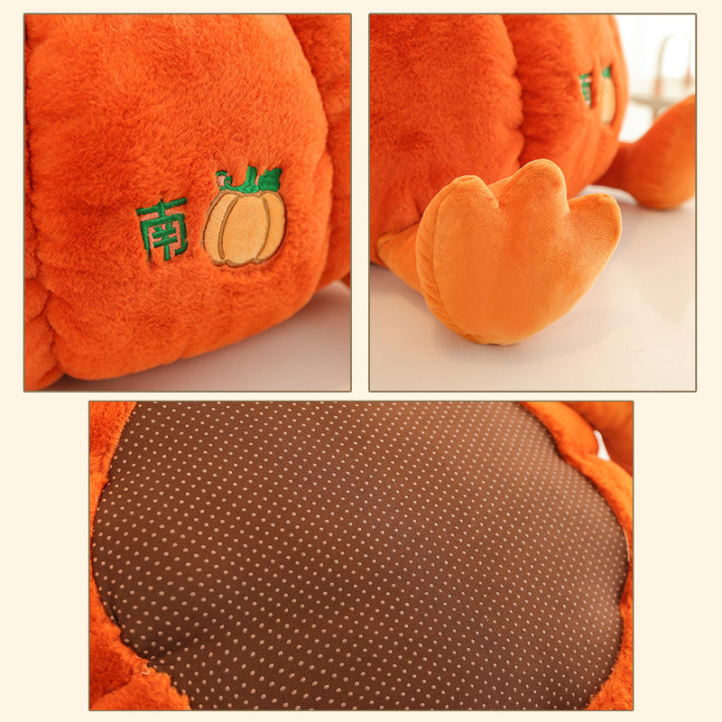 Super Cute Soft Fleece Halloween Pumpkin Duck Plush Toy 50cm/70cm/100cm