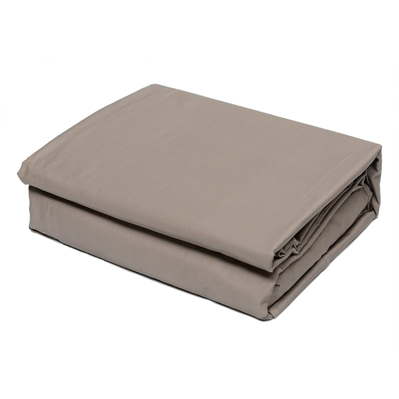 100% Premium Cotton 800TC Sateen Luxury Sheet set Khaki Colour