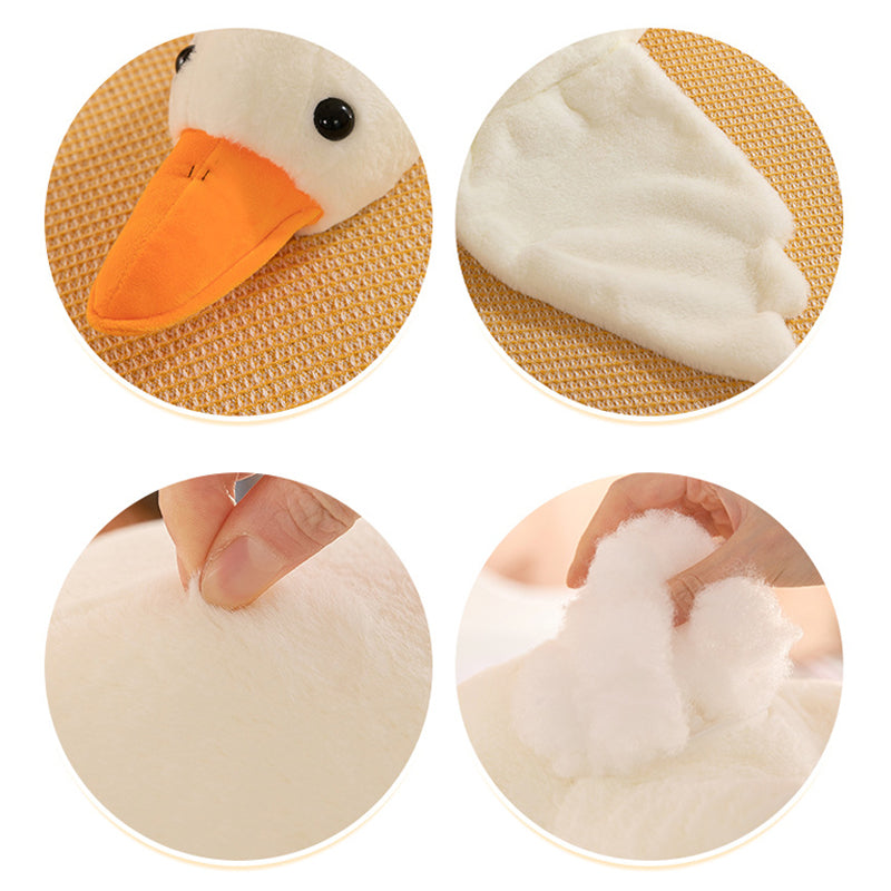 Large Jumbo White Goose Plush Toy 130cm 160cm 180cm Long