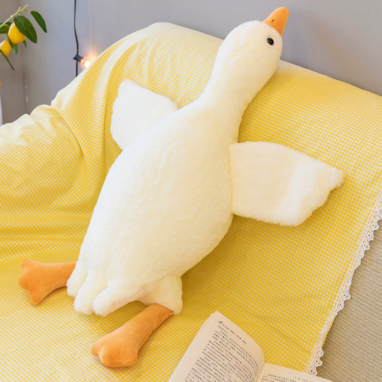 Large Jumbo White Goose Plush Toy 130cm 160cm 180cm Long