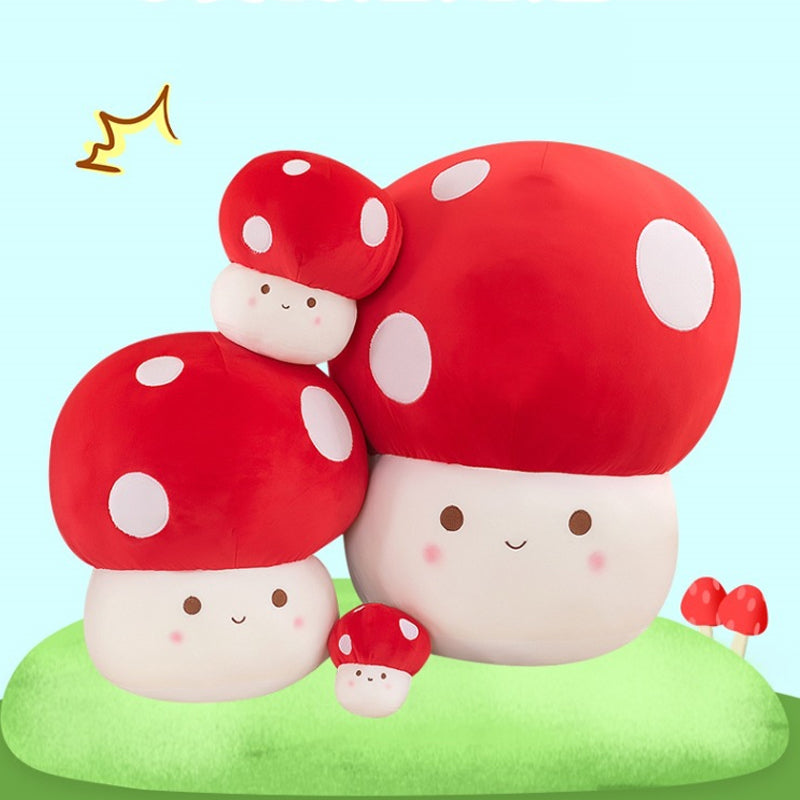 Super Cute Soft Fleece Mushroom Plush Toy 40CM or 60CM