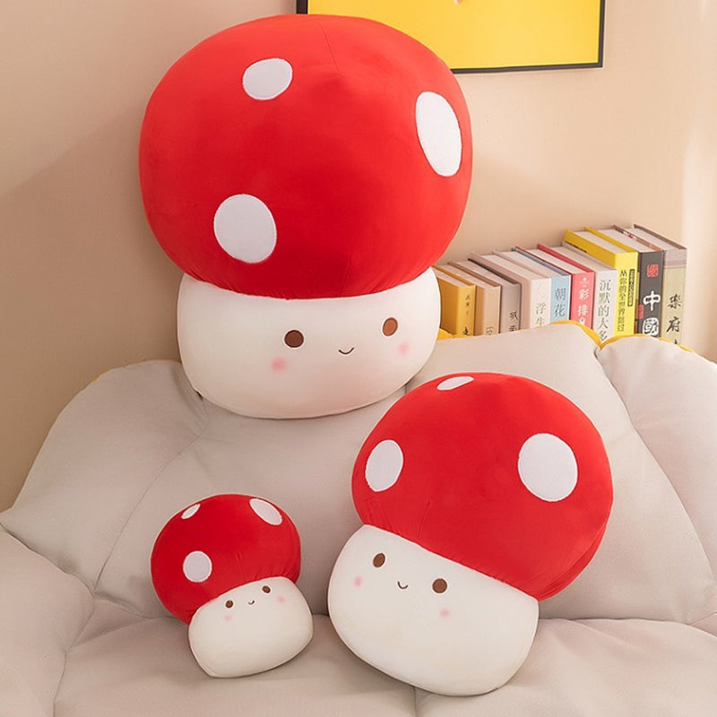 Super Cute Soft Fleece Mushroom Plush Toy 40CM or 60CM