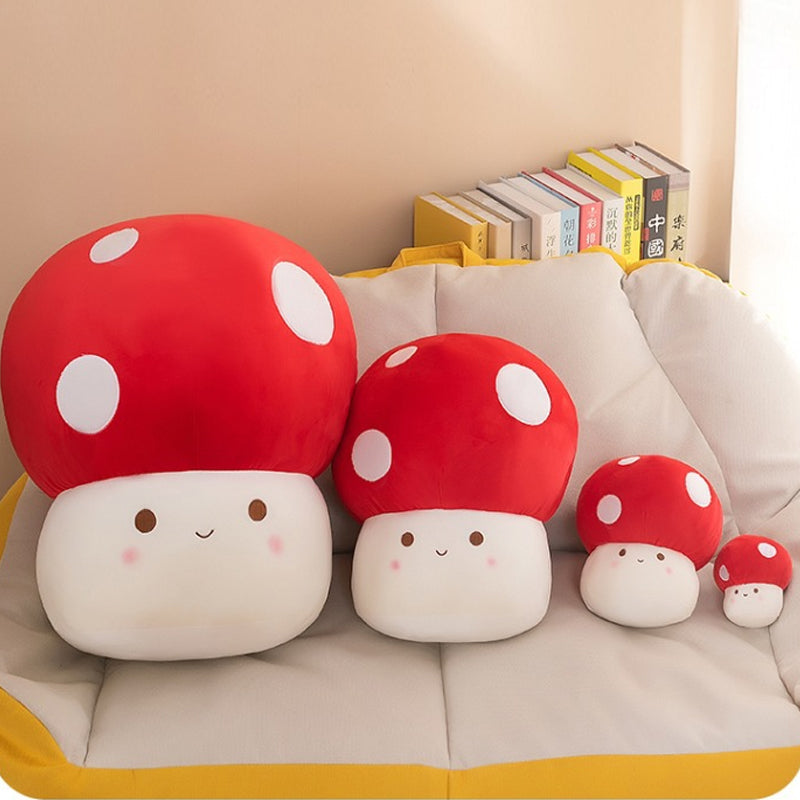 Super Cute Soft Fleece Mushroom Plush Toy 40CM or 60CM