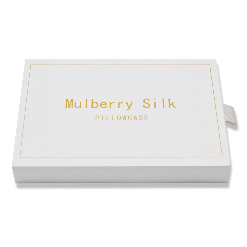 6A Grade Pure Mulberry Silk Pillowcase 48x74cm Beige