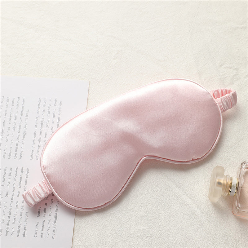 6A Grade Pure Mulberry Silk Eye Mask Pink